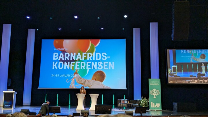 Barnafridskonferensen Linköpingissä Ruotsissa